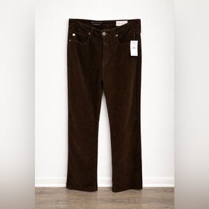 AG Adriano Goldschmied Kora High Rise, Wide Leg Corduroy Women Pants